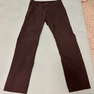 Kuhl Slax pants 30W x 30L Ink Black (Dark Gray)